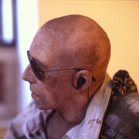 Silicon, Stubble and Earpiece