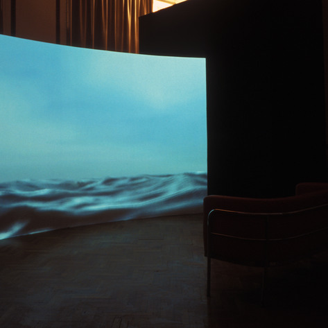 The parabolic installation in Siena