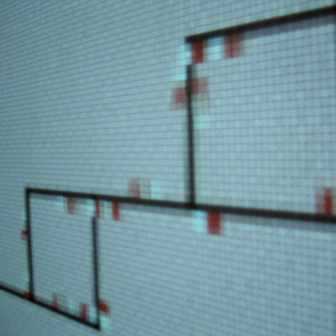 Pixelated symbolic vehicles