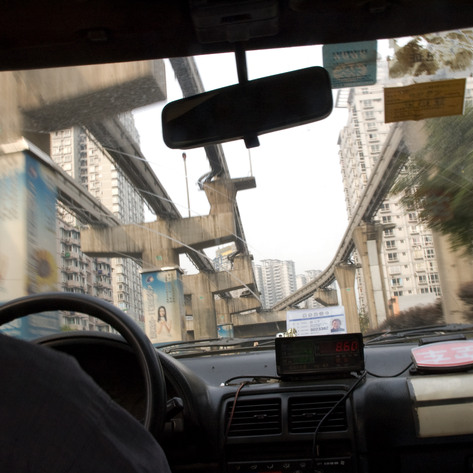 View from ChongQing Taxi