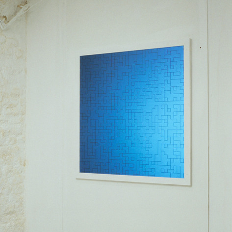 GEVII installed at Flaca Gallery