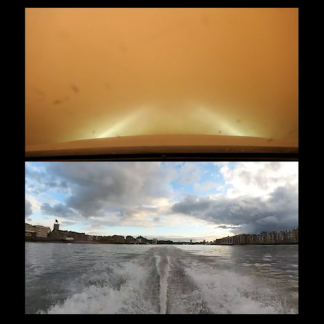 Video Still from Over/Under version of work