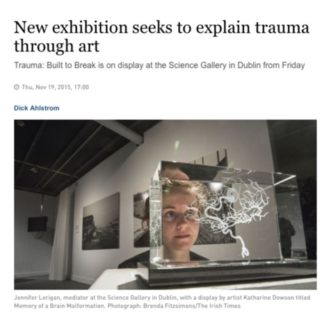 New exhibition seeks to explain trauma through art